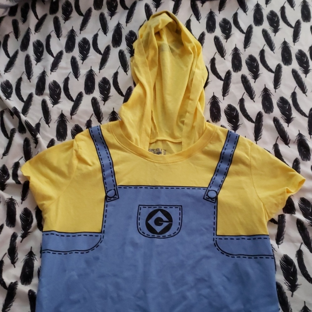 Minion hood t-shirt